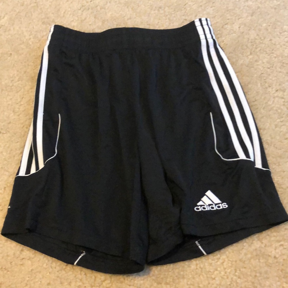 Black Adidas shorts